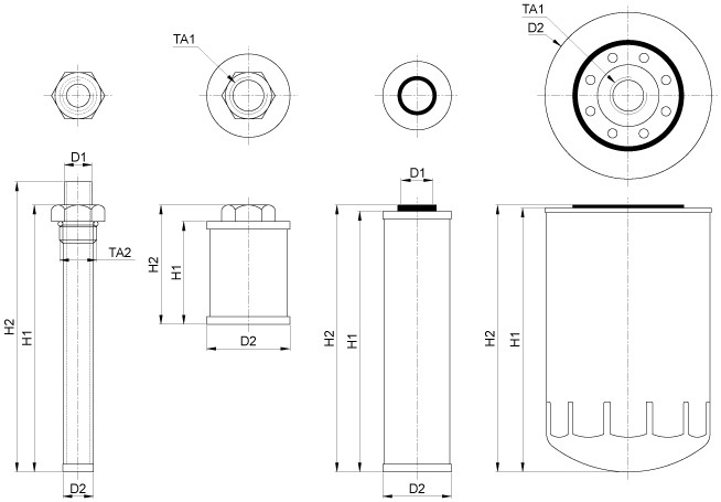 Filtre hidraulice pentru tractoare și utilaje