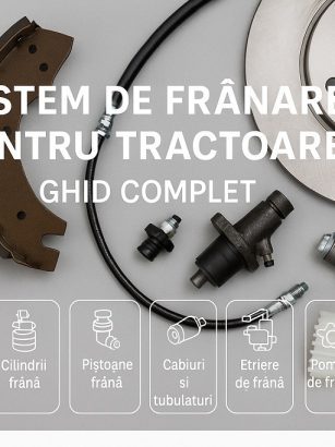 Sistem de frânare pentru tractoare și utilaje – Ghid 2025