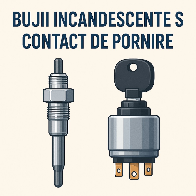Ghid Bujii incandescente și contact de pornire tractor
