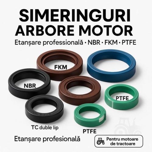 Simeringuri arbore motor pentru tractoare și utilaje