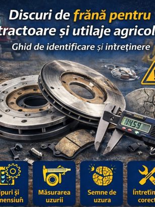 Discuri de frână pentru tractoare și utilaje agricole