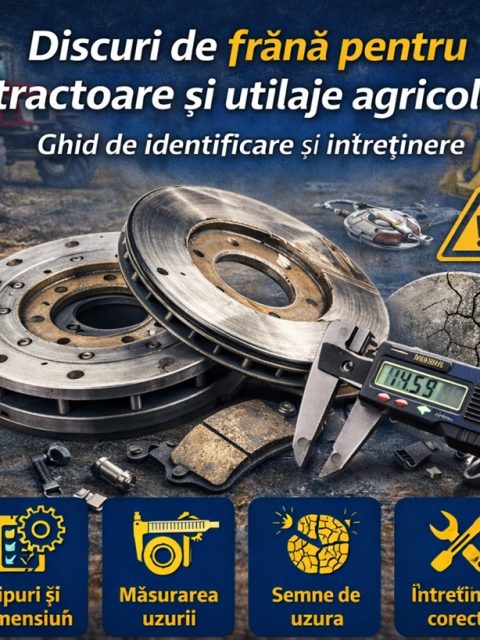 Discuri de frână pentru tractoare și utilaje agricole