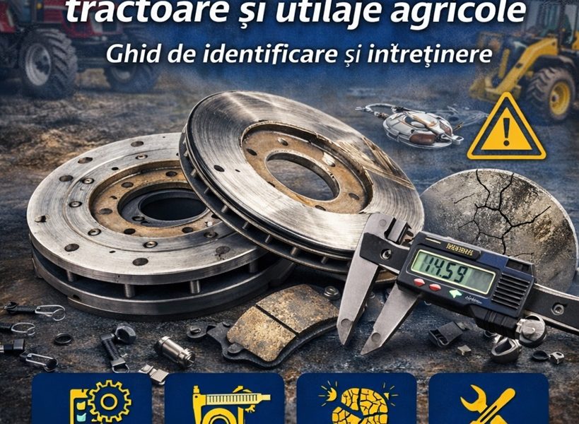 Discuri de frână pentru tractoare și utilaje agricole