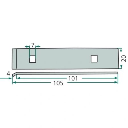 Banda de impact cositor Vicon-PZ Kuhn Taarup Deutz-Fahr