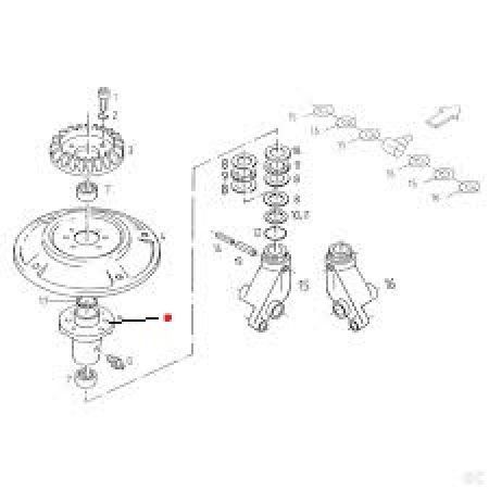 Butuc centrifugal 16605915
