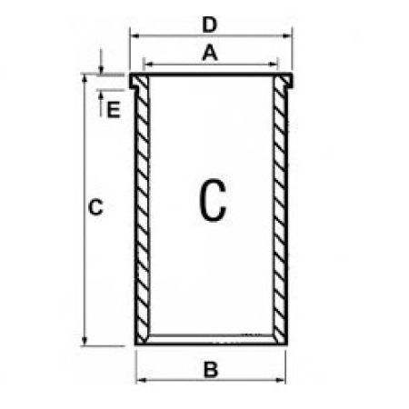 Camasa motor Ø 135 500054922