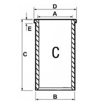 Camasa motor Ø 98.48 736507M3
