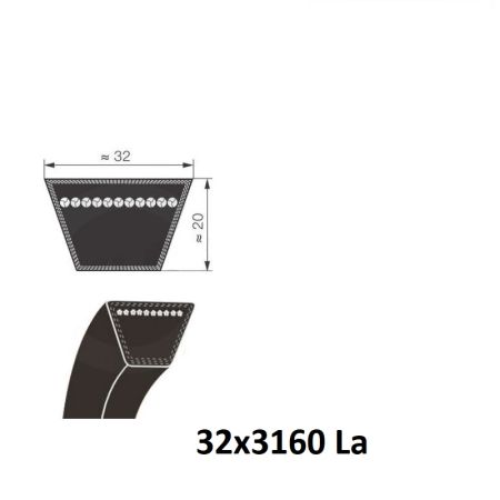 Curea transmisie HD x 3160 La