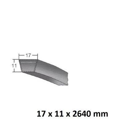 Curea trapez 17x2640 La
