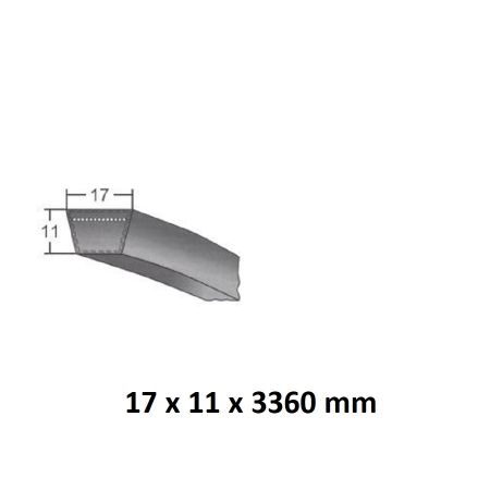 Curea trapez 17x3360 La