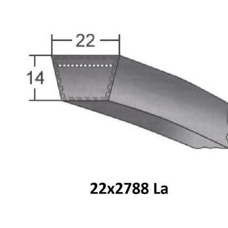 Curea trapez 22x2788 La