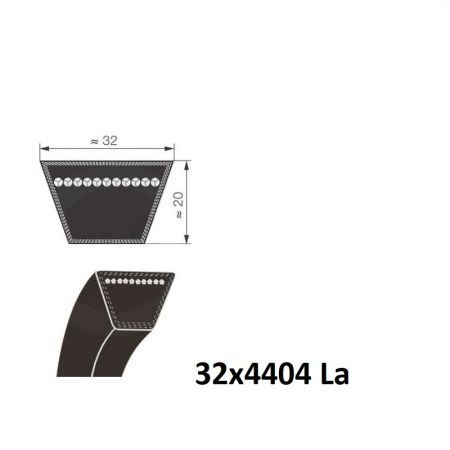 Curea trapez 32x4404 La