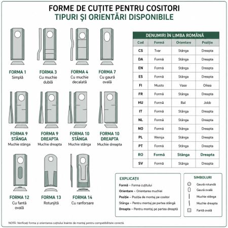 Cutit cositoare stanga BCS 525580290966