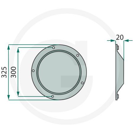 Disc de cositor VGDN24K0