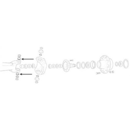 Distantier pivot 933085r1