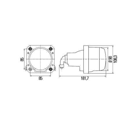 Far principal Stănga sau Dreapta G334900160022