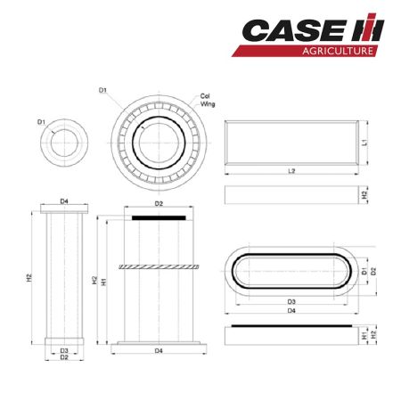 Filtru aer Interior 242493402