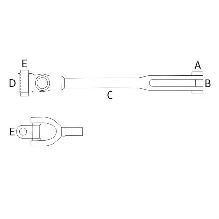 Furca tirant 81801642