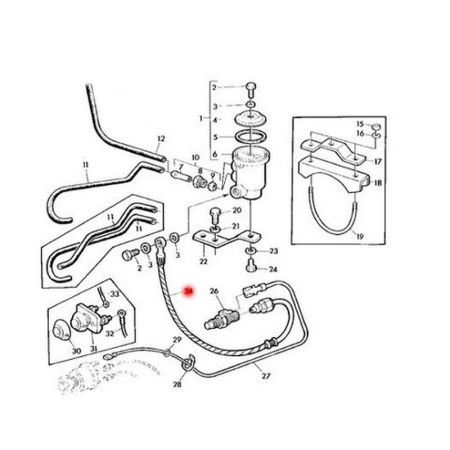 Furtun combustibil John Deere AT26142
