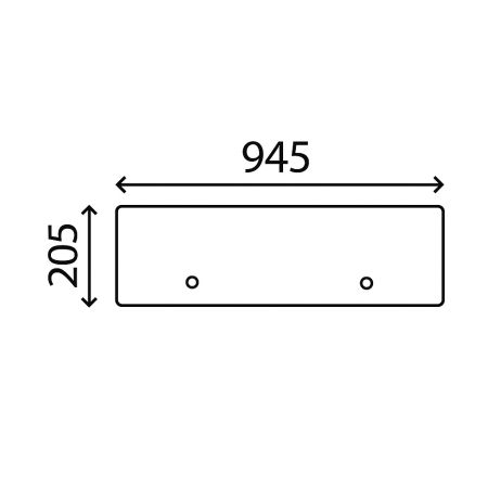 Geam spate interior L60320