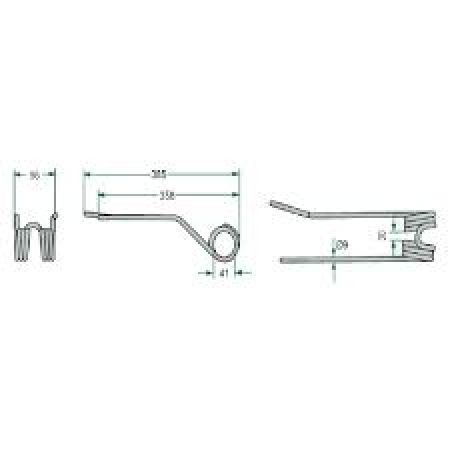 Gheara elastica Deutz-Fahr 16502746