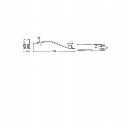 Gheara elastica Deutz-Fahr 16600387