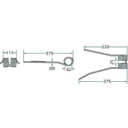 Gheara elastica Kemper 10988