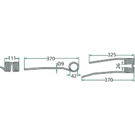 Gheara elastica Kemper 10991
