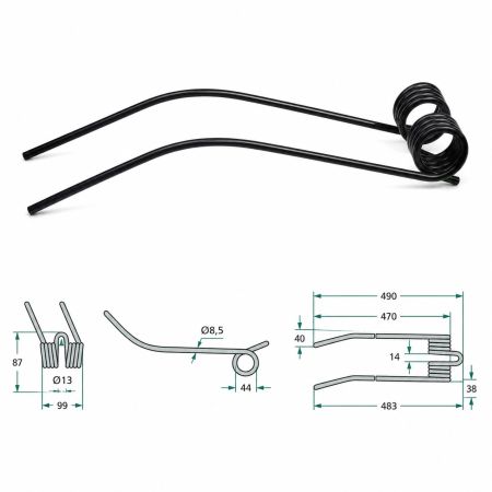 Gheara elastica Kuhn 57502000