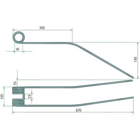 Gheara elastica Kuhn GA 280