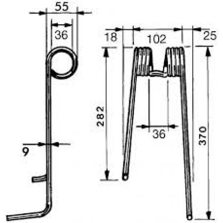 Gheara elastica Lely 41003208R