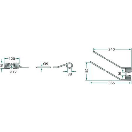 Gheara elastica Niemeyer 600011