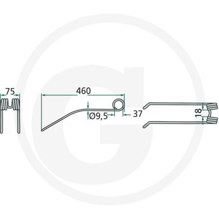 Gheara elastica Niemeyer 600050