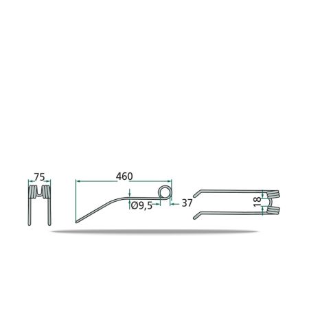 Gheara elastica Niemeyer 600050