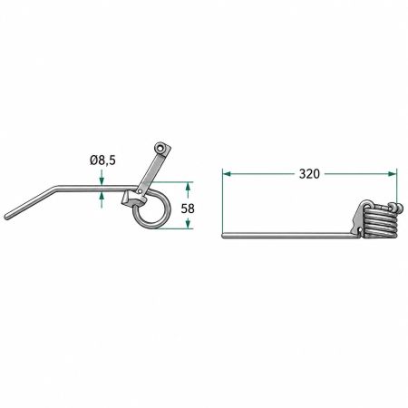 Gheara elastica Vicon-PZ-00381