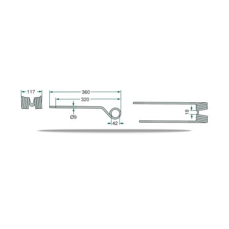 Gheara elastica Vicon PZ-214