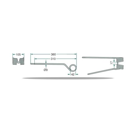 Gheara elastica Vicon-PZ-221