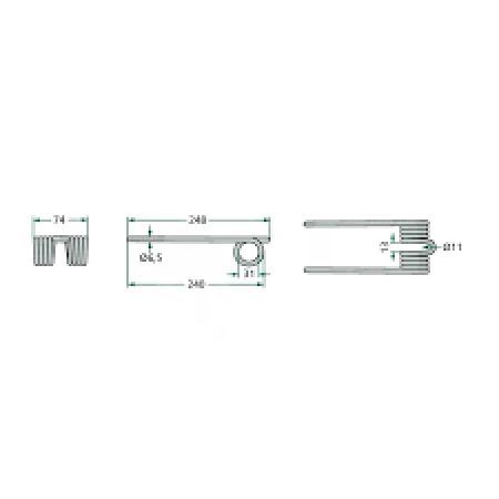Gheara elastica Vogel & Noot F580008