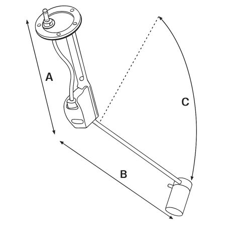 Indicator nivel combustibil 3232250R91