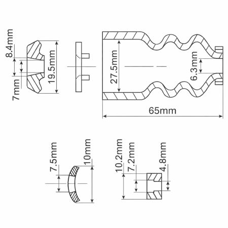 Kit reparatie pompa frana K964572