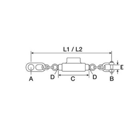 Kit stabilizator 55115098