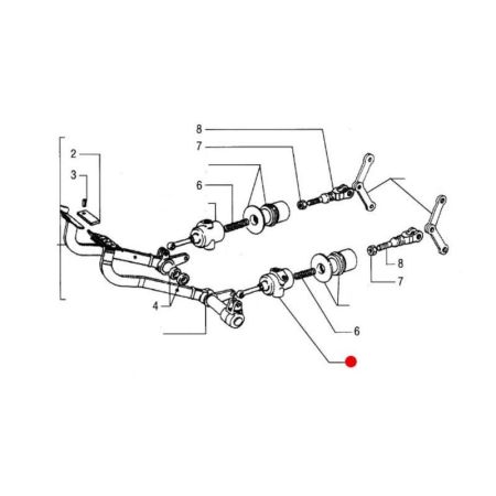 Pompă de fr&acirc;nă st&acirc;nga 5149677