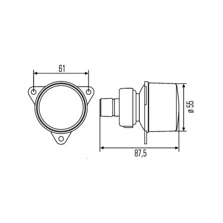 Semnalizator față Fendt G931901020130