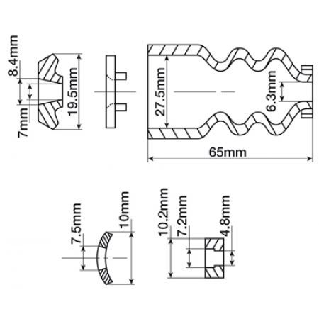 Kit reparatie pompa frana K964572