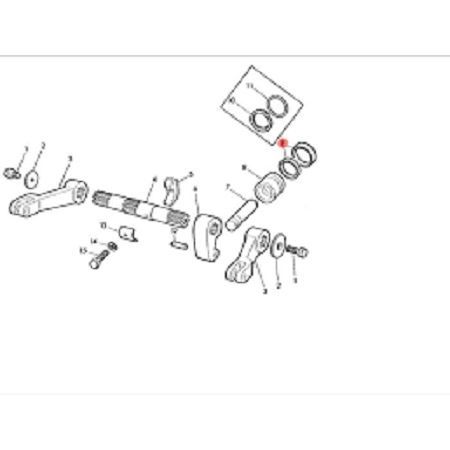 Set inele piston cilindru AL33105