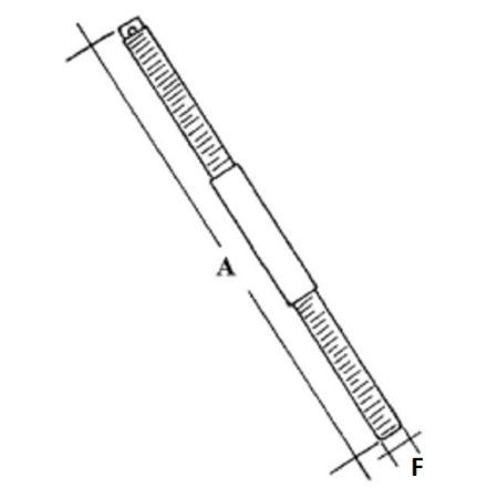 Tija filetata tirant 81818013