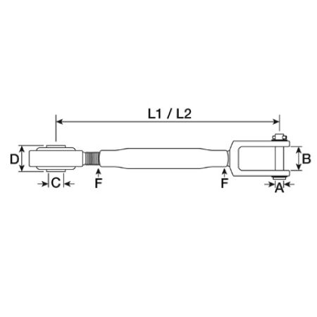 Tirant regrabil Landini 3532084M92